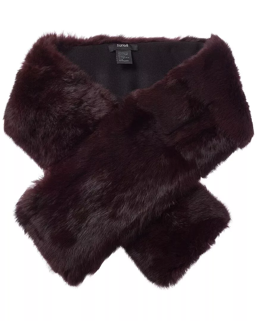 Surell Accessories Oversized Pull-Thru Scarf