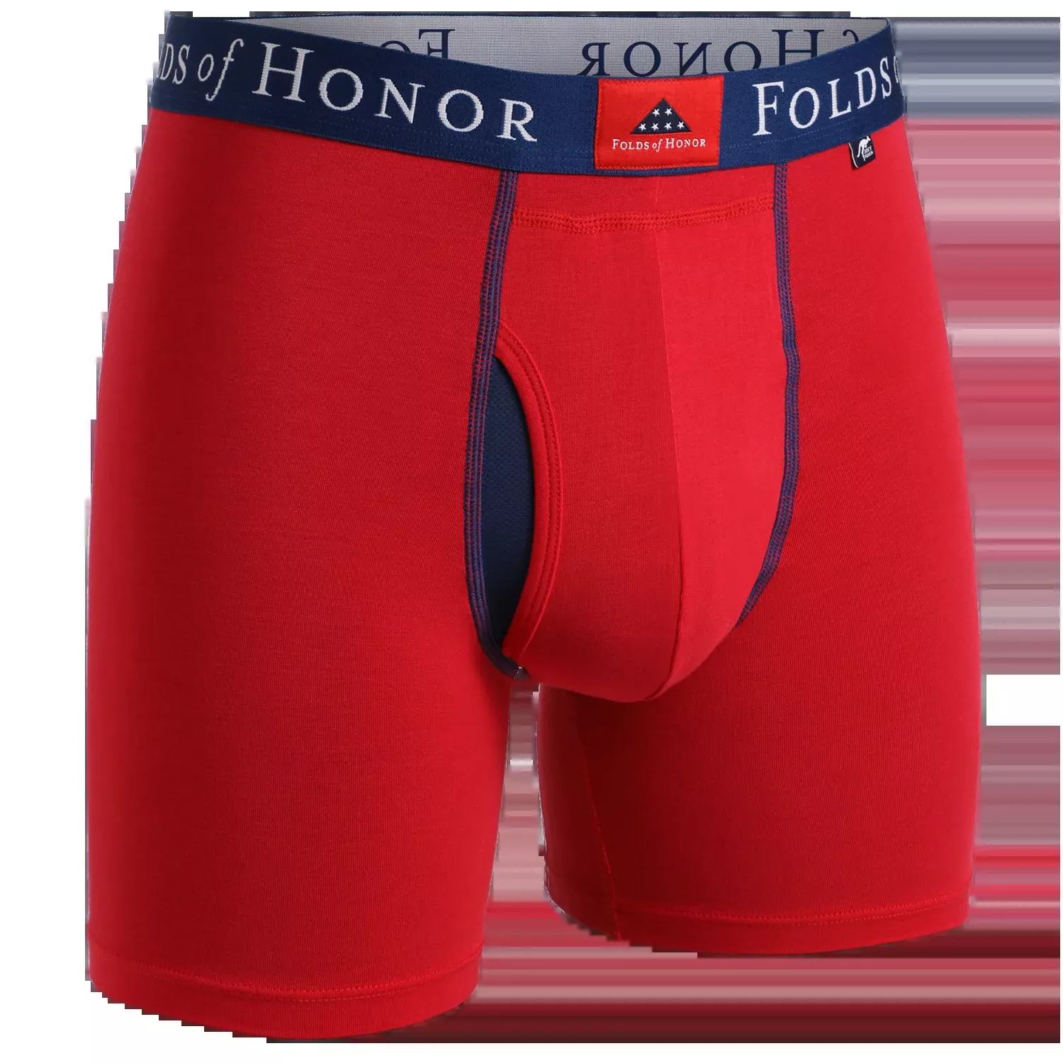 Swing Shift 6" Boxer Brief - Folds of Honor - Red