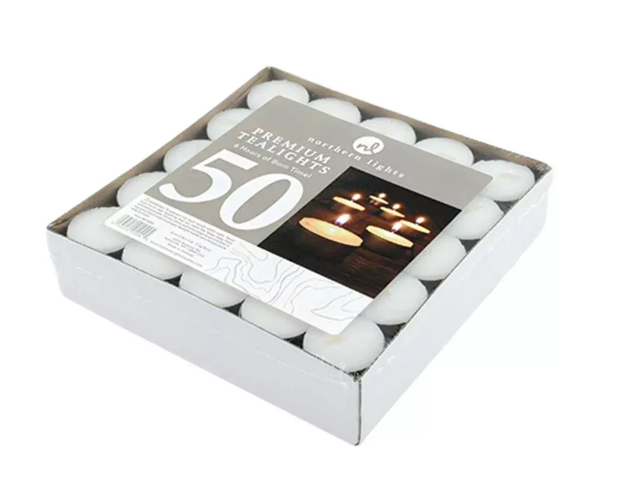 Tealights 50 Piece Pack