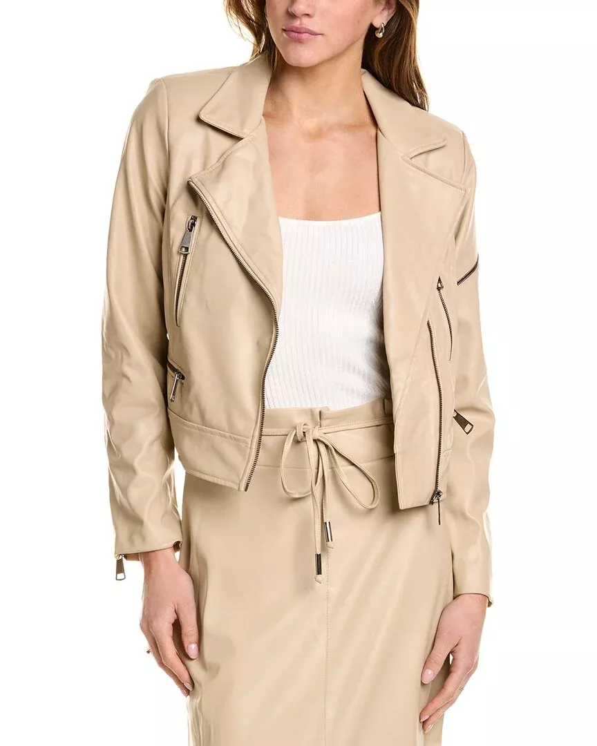 Theo The Label Hera Zip Biker Jacket