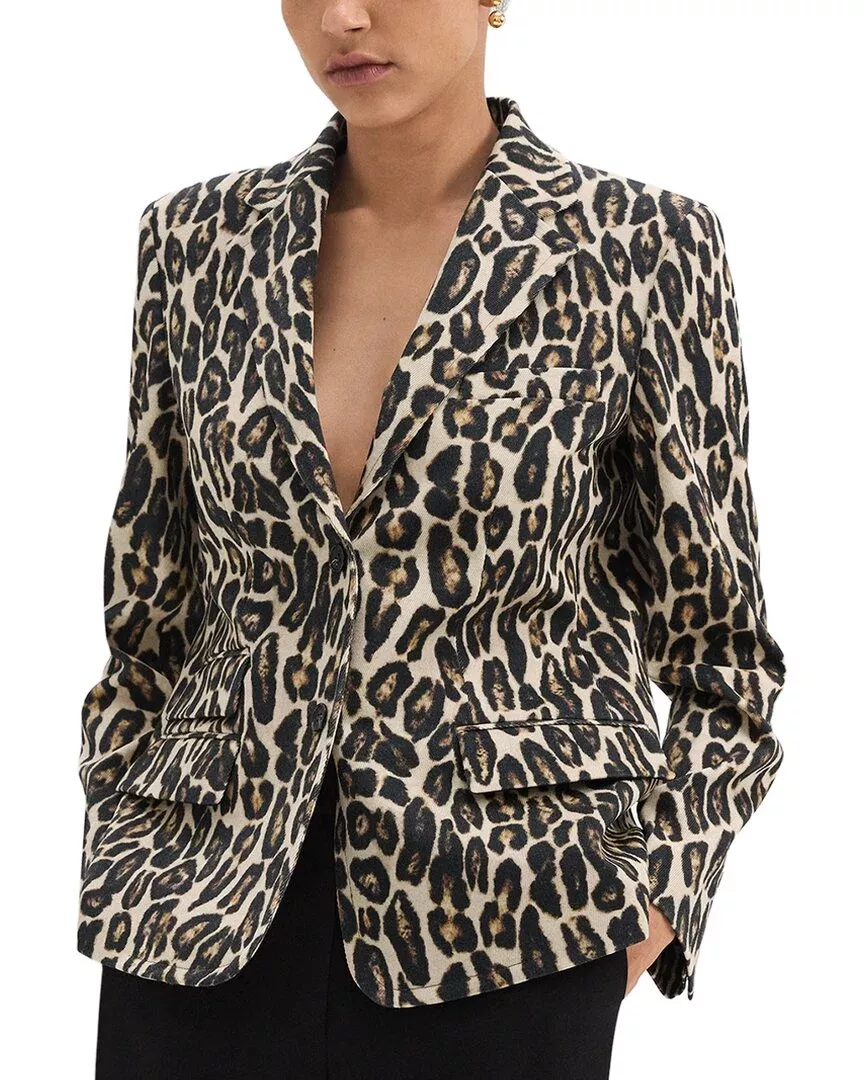 Theory 2-Button Tailor Wool-Blend Jacket