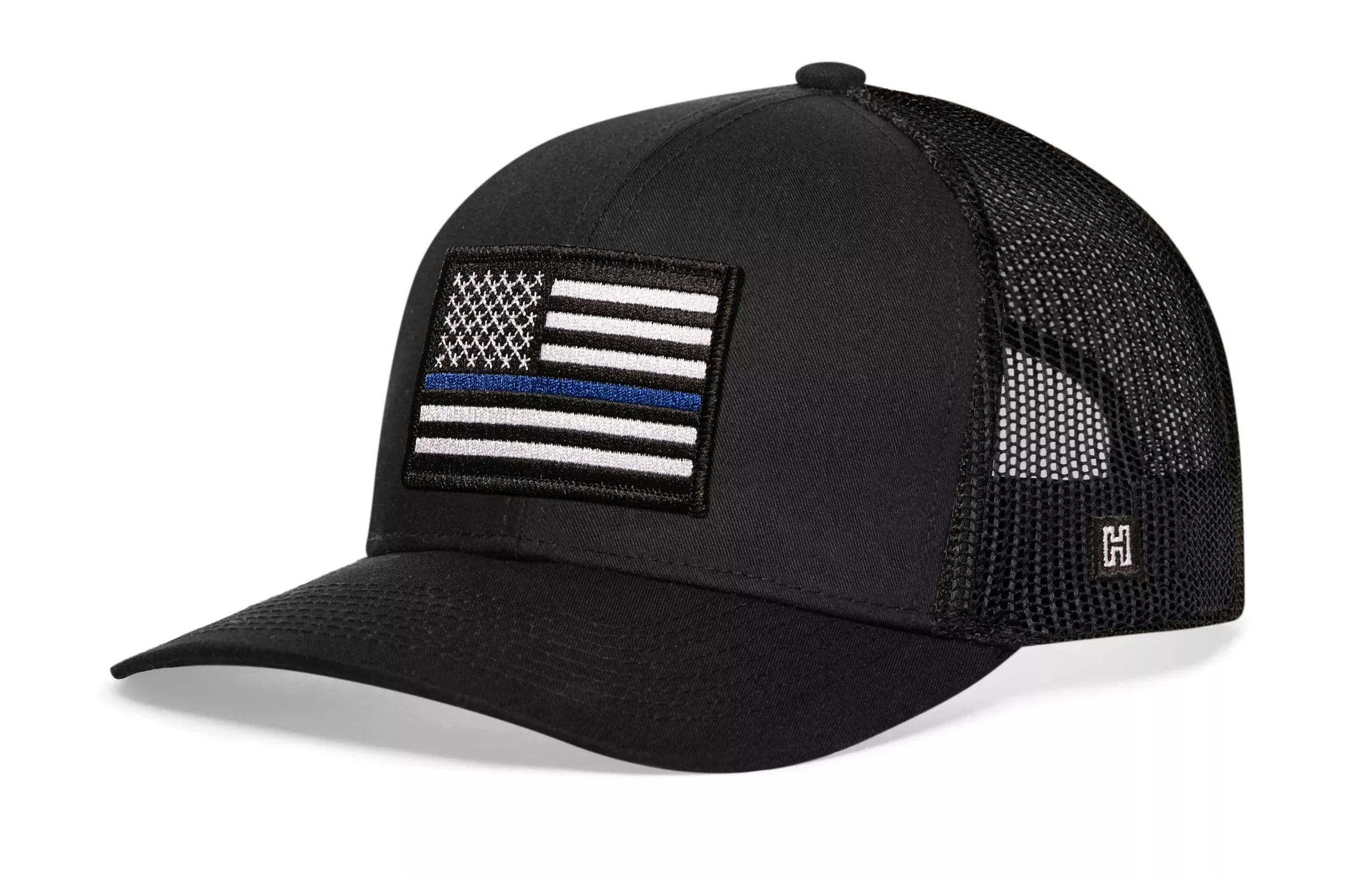 Thin Blue Line Trucker Hat|Police Snapback
