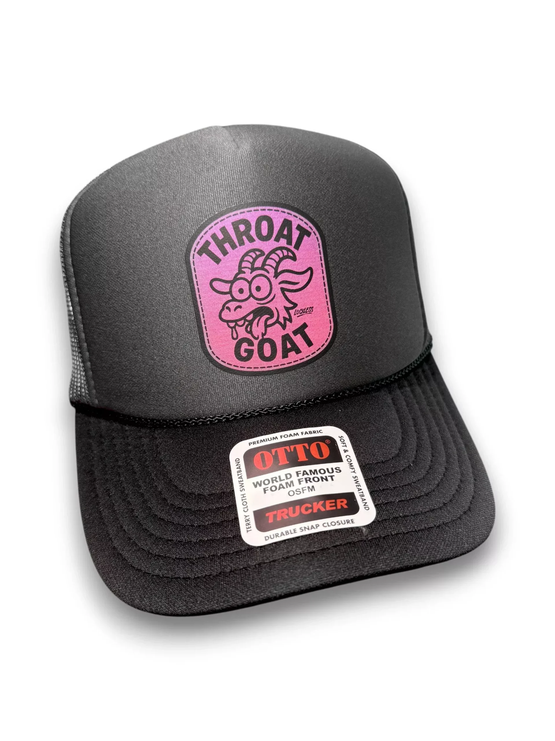 Throat Goat Trucker Hat