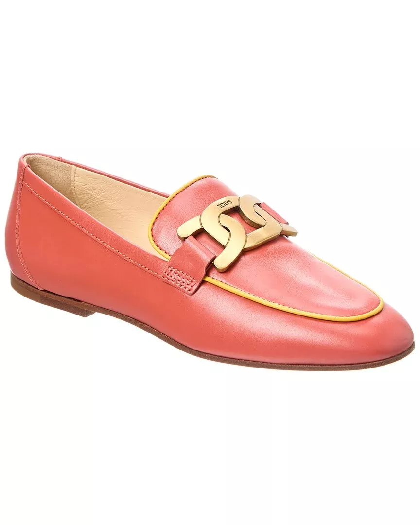 Tod’S Cuoio Leather Loafer