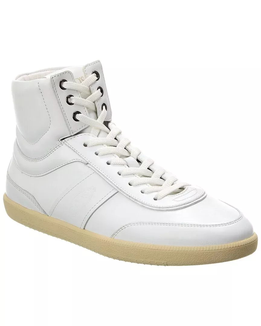 Tod’S Leather High-Top Sneaker
