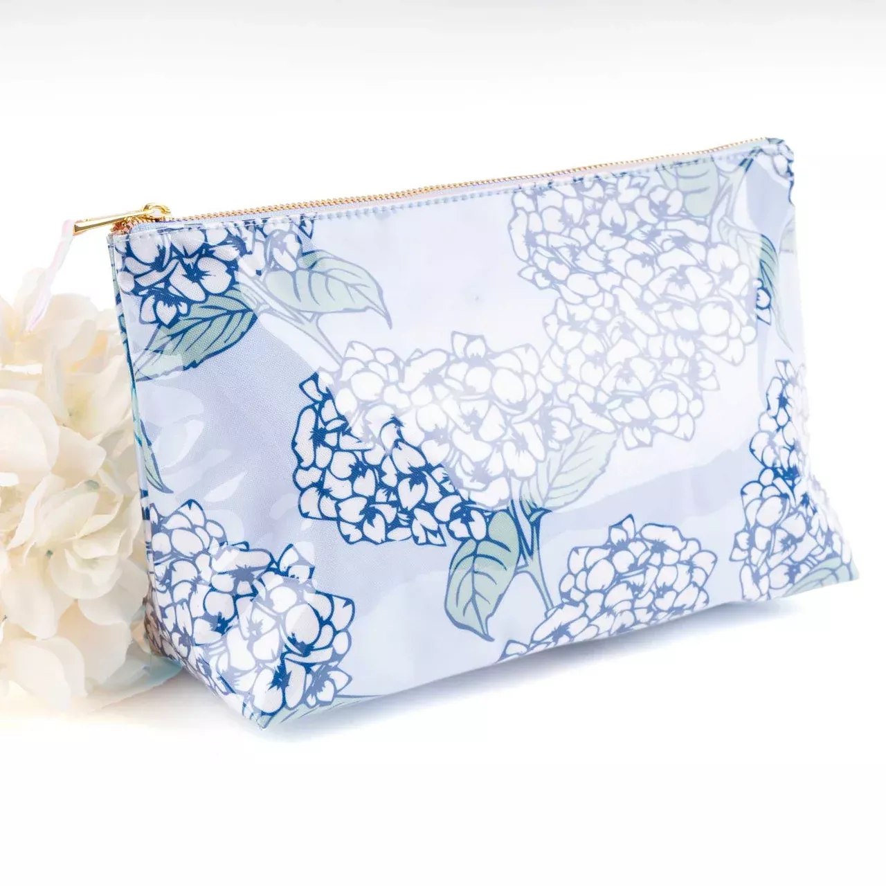 Traevel Cosmetic Bag - Hydrangea