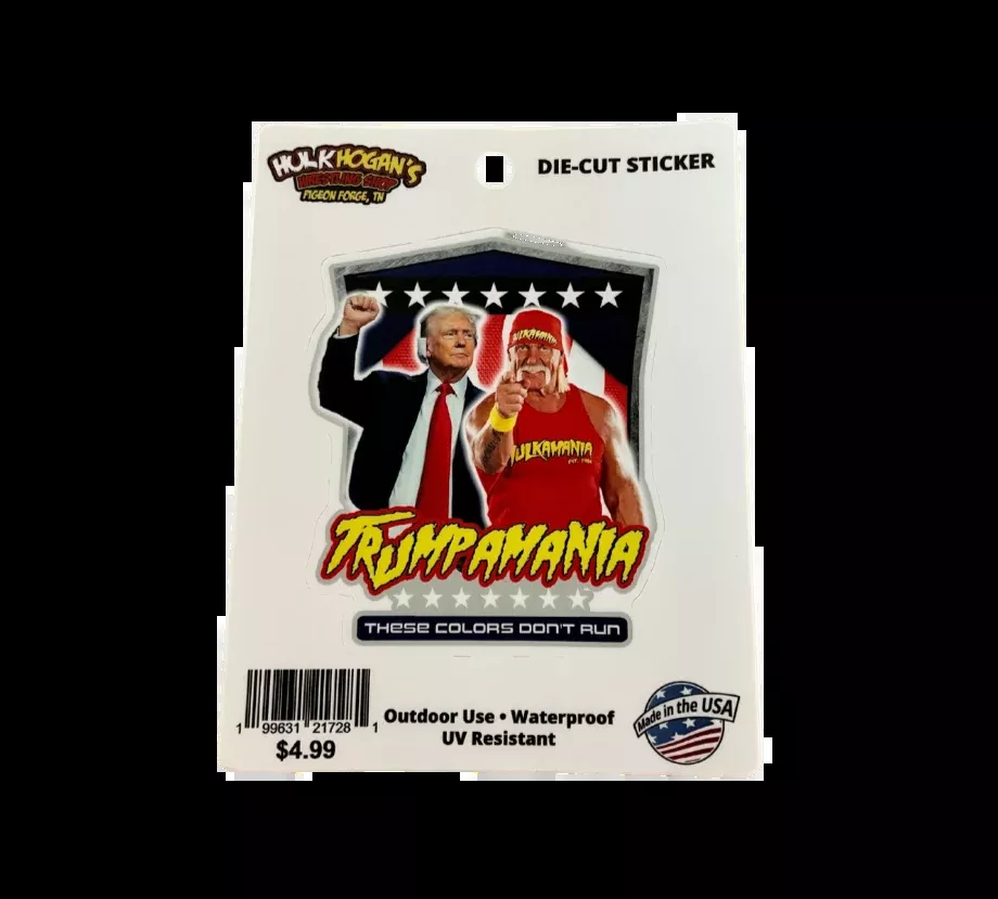Trumpamania Shield Sticker