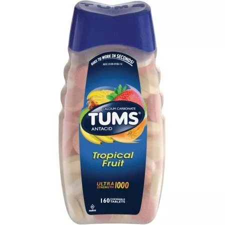 Tums Ultra Tropical Fruit Tablets