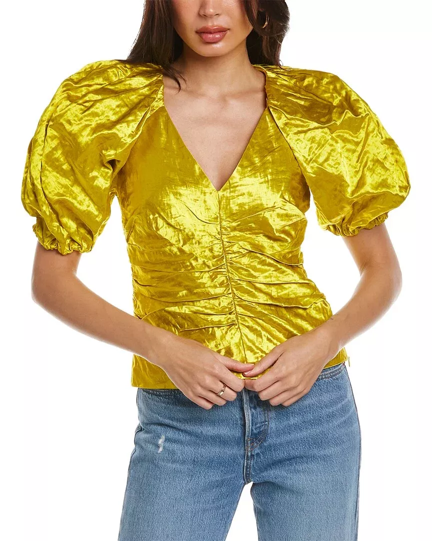 Ulla Johnson Metallic Top