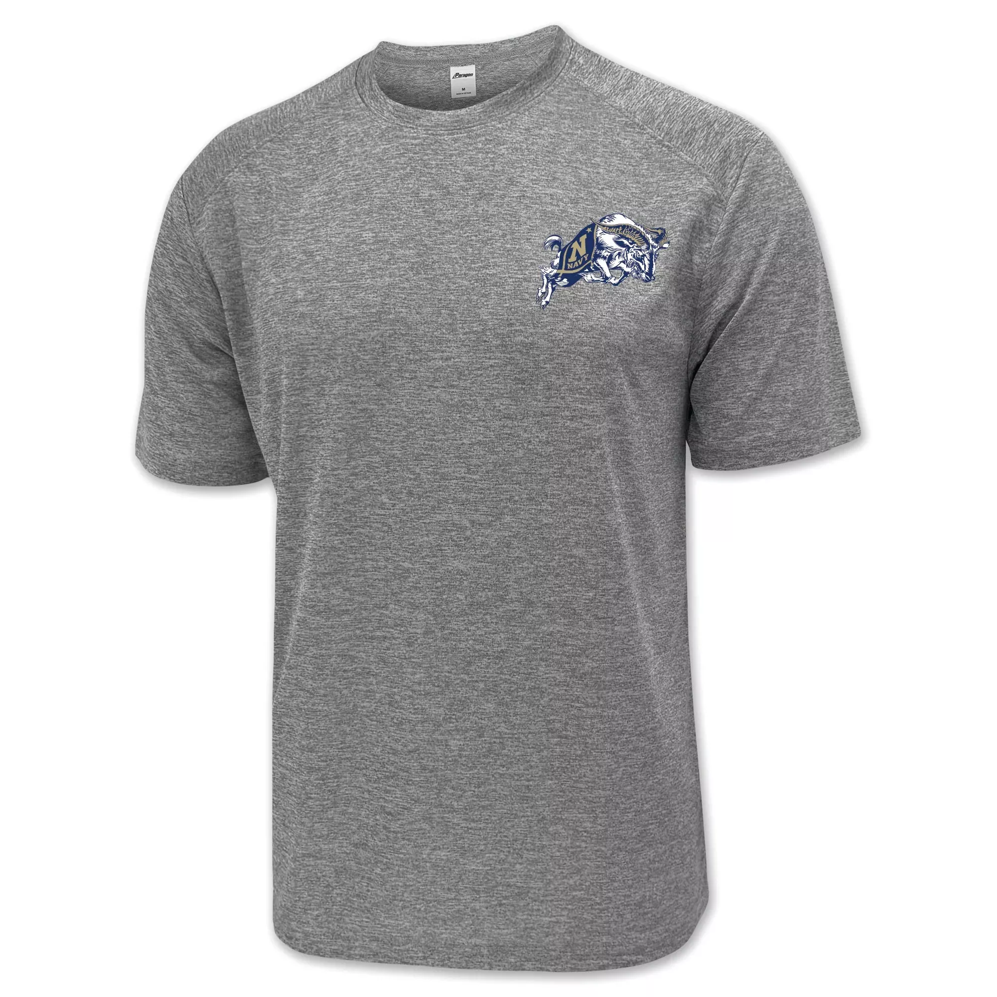 USNA Goat Performance T-Shirt (Grey)
