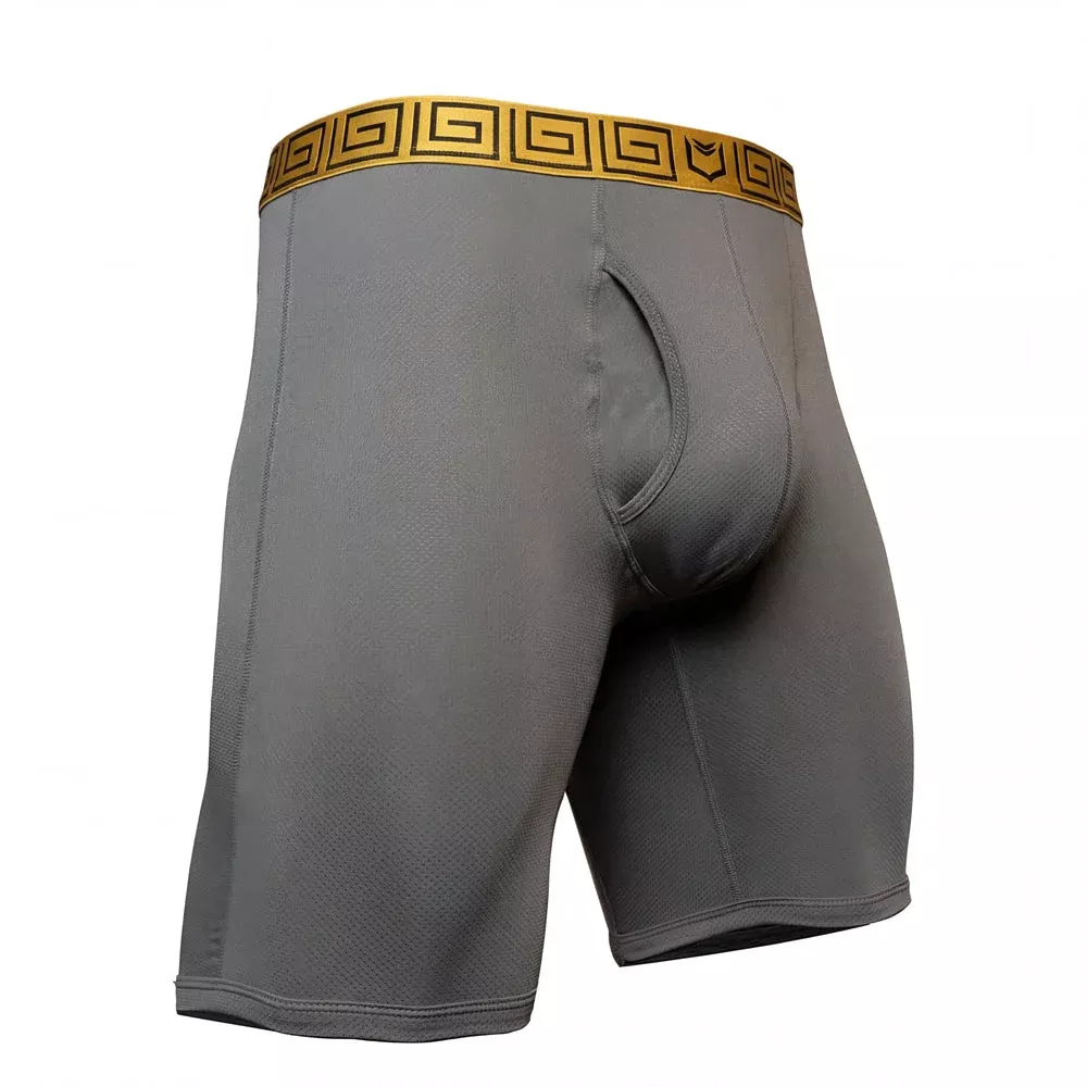V Poly AirFlow 8" Boxer Brief - Zen Pouch™ Duo