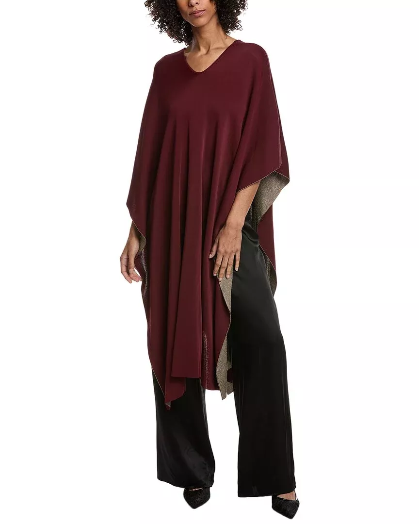 Valentino Long Poncho