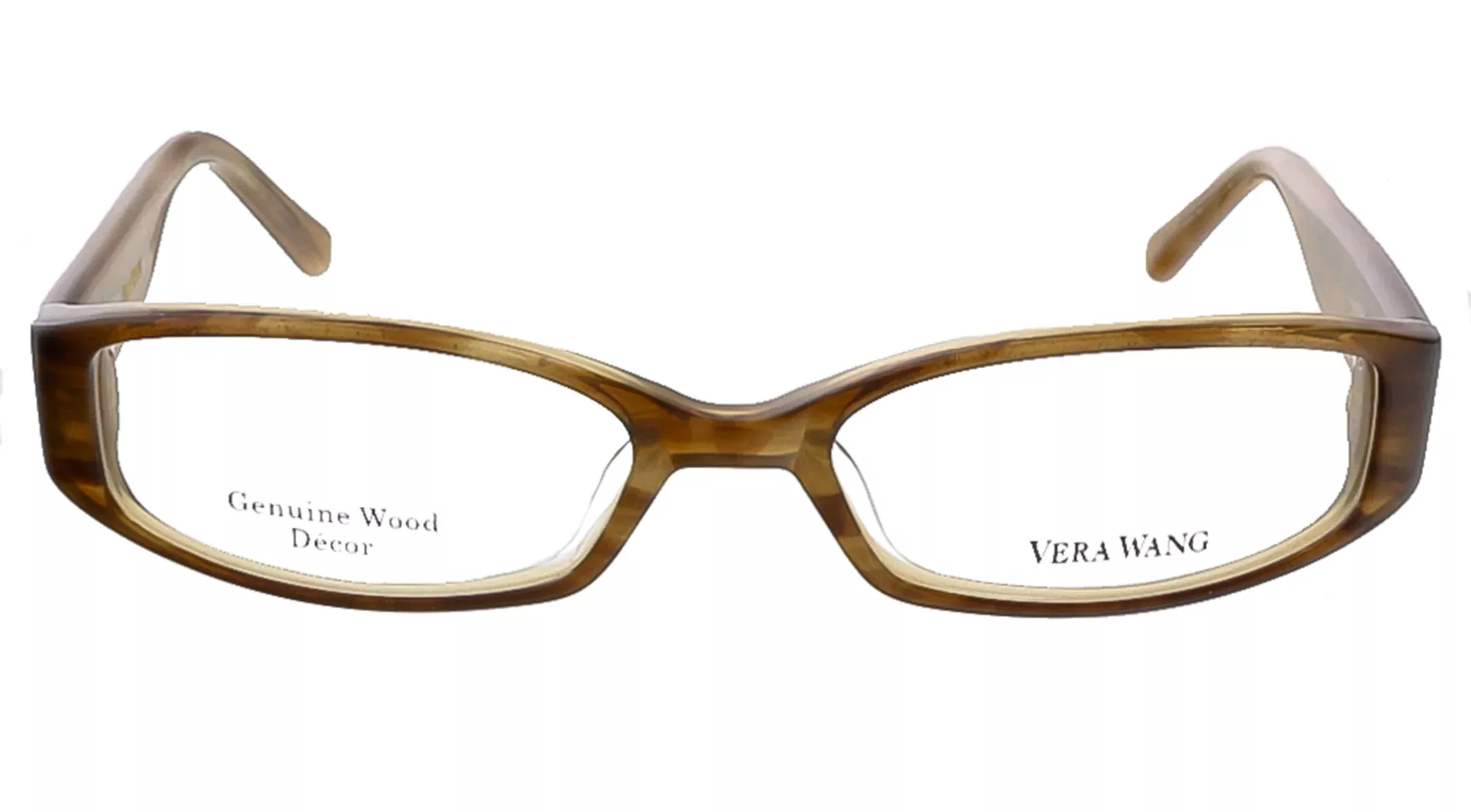 Vera Wang Brown rectangular V 033 BR 51 Eyeglasses
