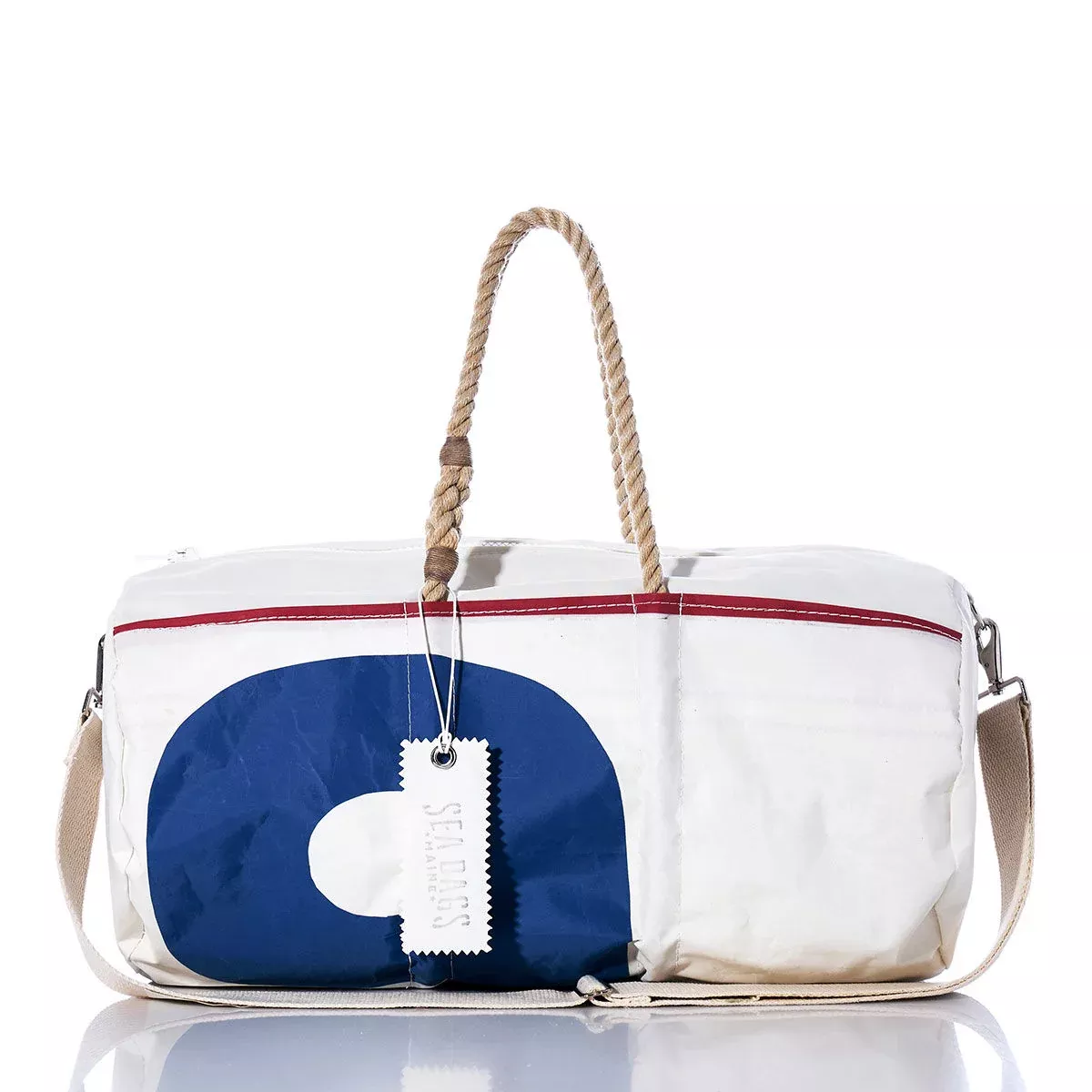 Vintage Blue 9 Duffel