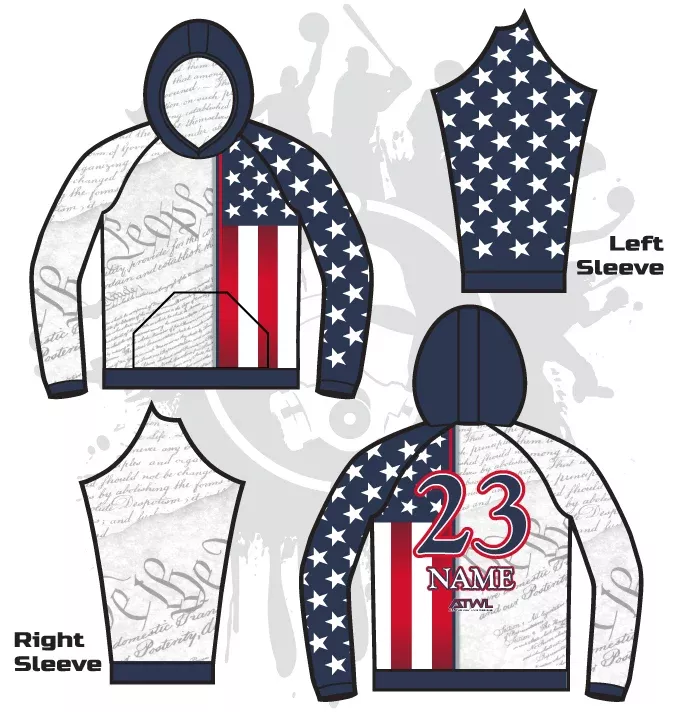 We The People Full Dye Hoodie