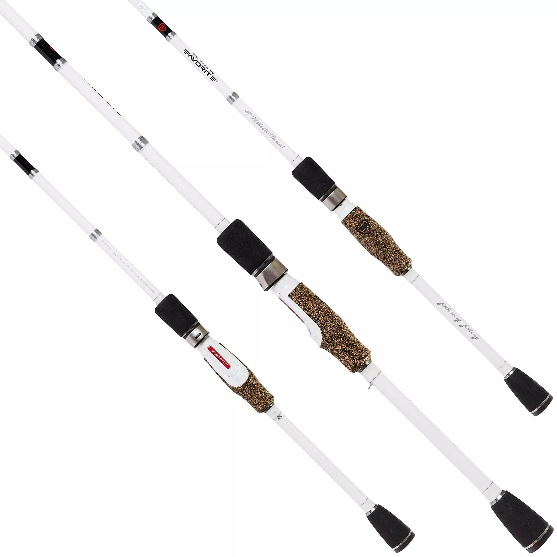 White Bird Spinning Rod