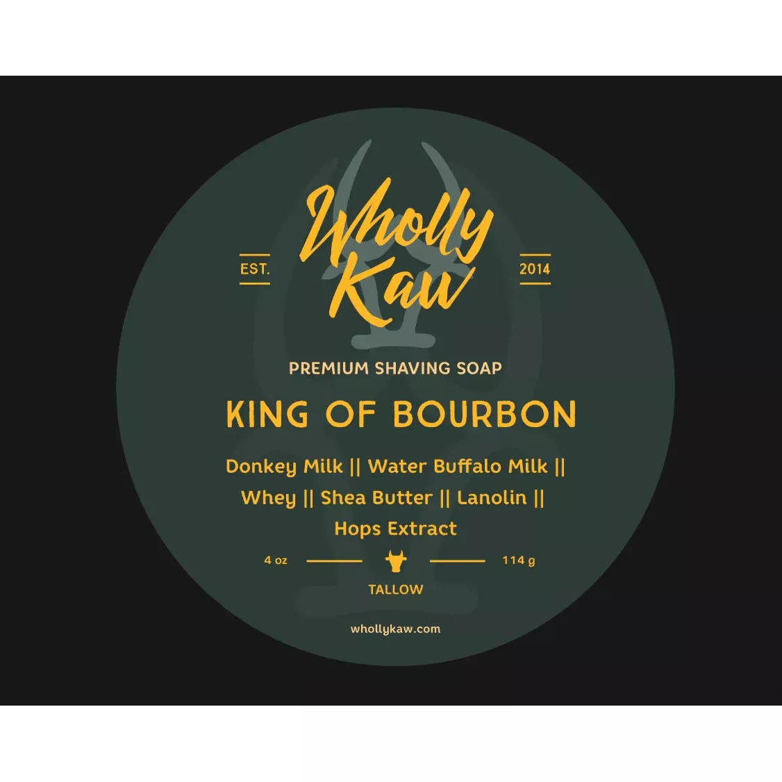 Wholly Kaw King of Bourbon Shaving Collection